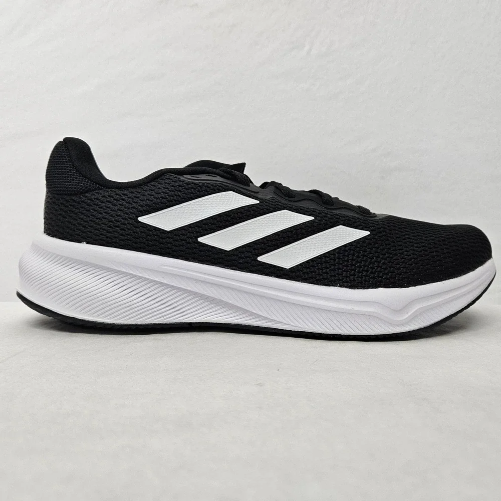 Adidas Response Running Shoes IH6007 Core Black White Men's Size‎ 9.5